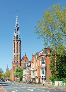 ansichtkaart Groningen - St. Jozefkathedraal